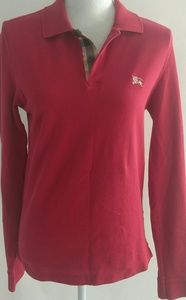 "Burberry" Long sleeve button up